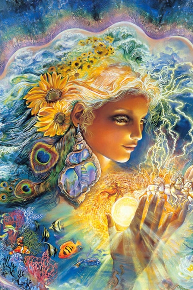 "Earth Mother" by Josephine Wall